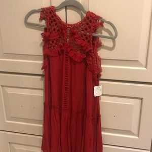 Cayenne color Free People dress
